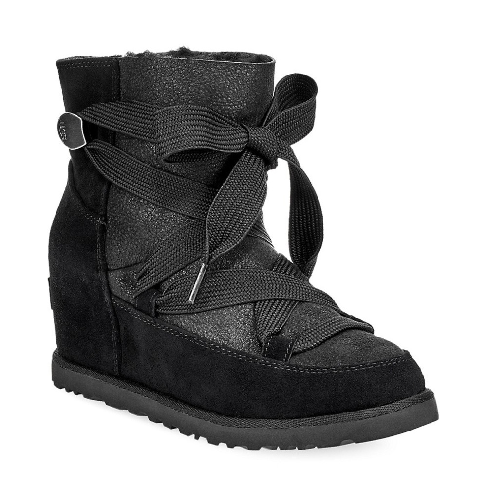 UGG Classic Shearling Black Boots